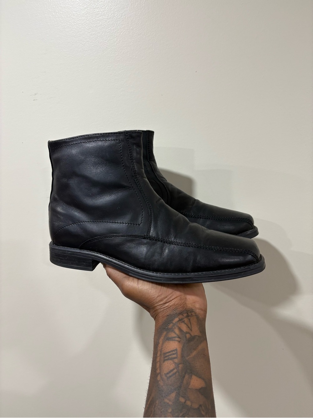 Vintage Leather Chelsea Boots